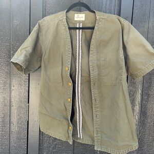 Olive Green Men's Shirt